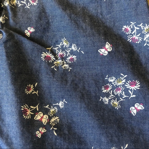 Carter’s Shirt Size 12 Months Floral Butterfly’s - Picture 7 of 8